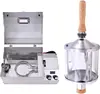 Electric Home Coffee Roaster Roasting Machine Nuts Barista Home 450g Electric Coffee Bean Roaster Machine Grain Dry 110V 5