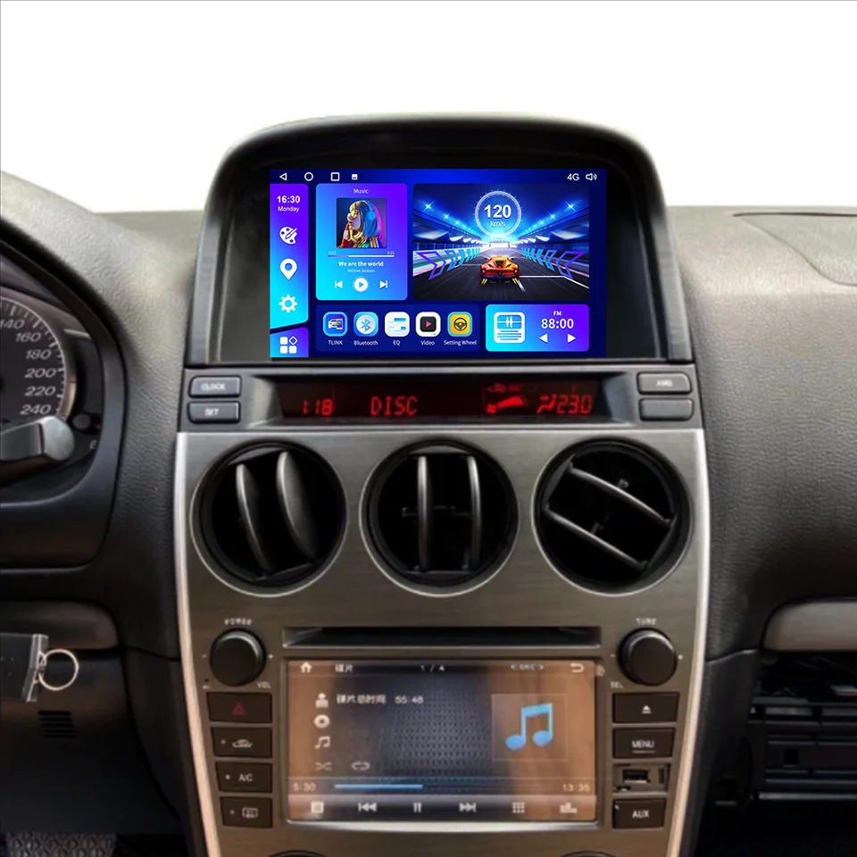 Diplomati vedvarende ressource Forlænge NAVISTART Car Radio for Mazda 6 GPS Navigation Stereo Audio Video  Accessories Android 10.0 Wifi Carplay DSP 2 din CD DVD Player