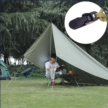 10pcs/lot Tent Clip Waterproof Canopy Clip Snap Oilcloth Clip Outdoor Camping Shade Net Fixing Clips Tent Accessories