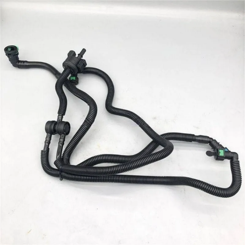F2G39D289BA Carbon canister solenoid valve assembly with tube for Ford Escape Transit Lincoln