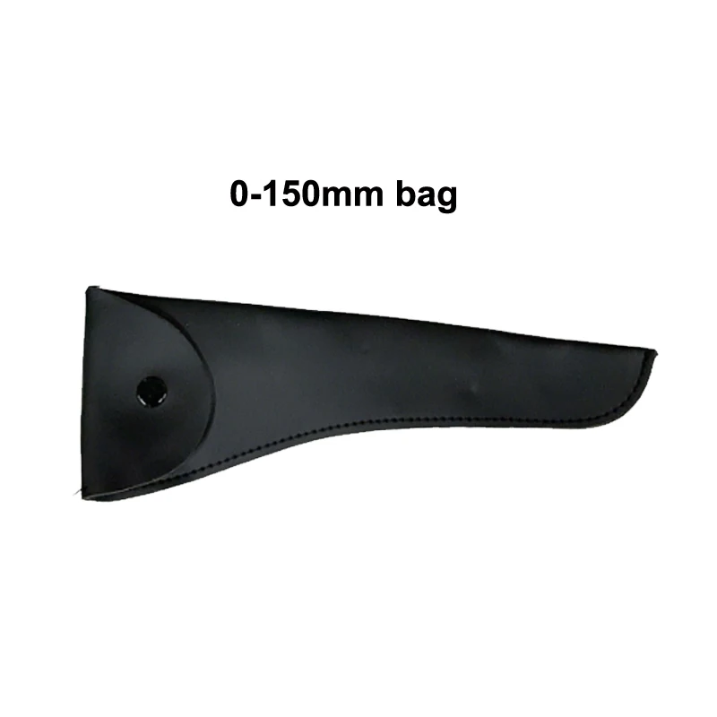 150mm/200mm/300mm 캘리퍼스용 가죽 파우치; 측정기구용 보관 파우치