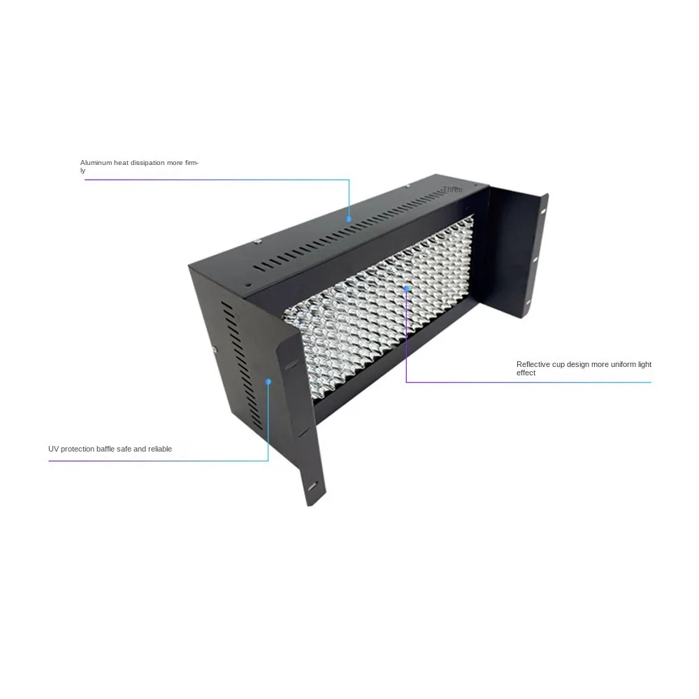 PLC UV Ultraviolet curing lamp LED UV curing release light ink shadowless drying resin drop glue Circuit board repair