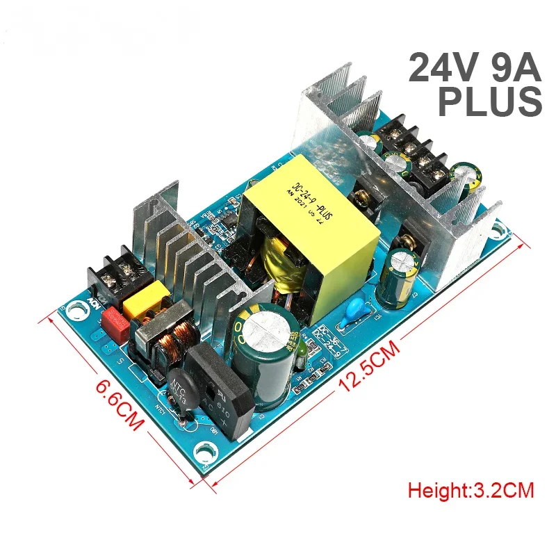 Suswe-regulador de Tensão de Baixa Ondulação Módulo de Alimentação ca 110v 220v para dc 12v 24v 1a 2a 3a 4a 6a 9a