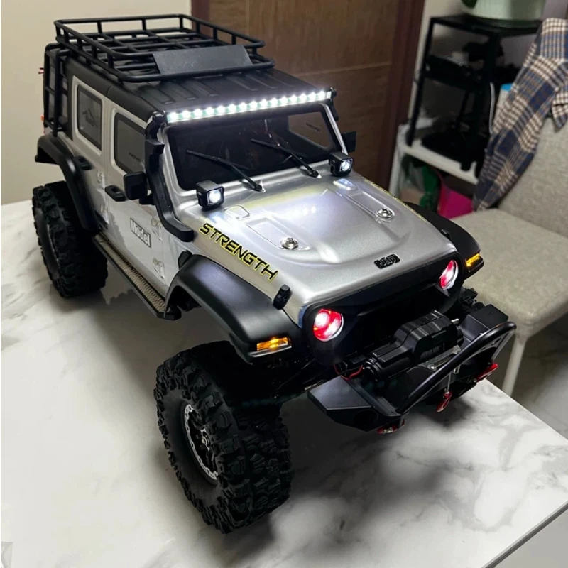 Wltoys 104006 프로 브러시리스 대형 RC 오프로드 크롤러 전동 랭글러 모델 원격 조종 자동차 성인용 야외 암벽 등반용