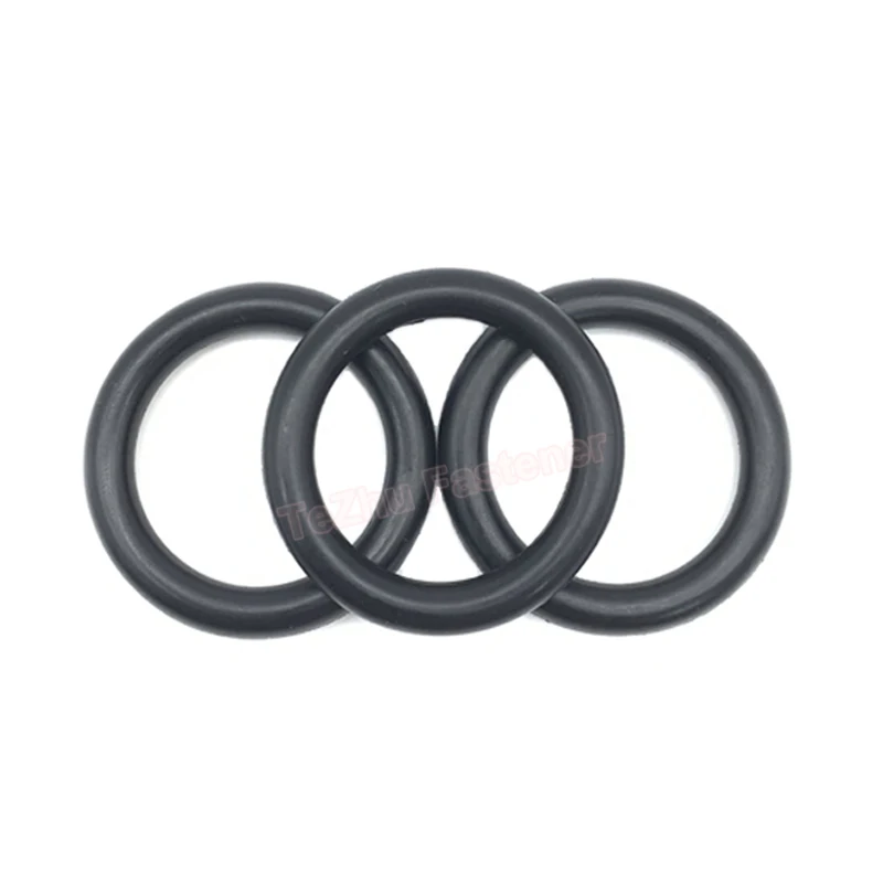 CS 5mm O-Ring NBR O Ring Sealing Gasket OD 15mm-420mm Nitrile Rubber Spacer Oil Resistance Washer Round Shape High Temp rubber o rings,sealing gasket,rubber washers,keycap o rings,silicone o rings