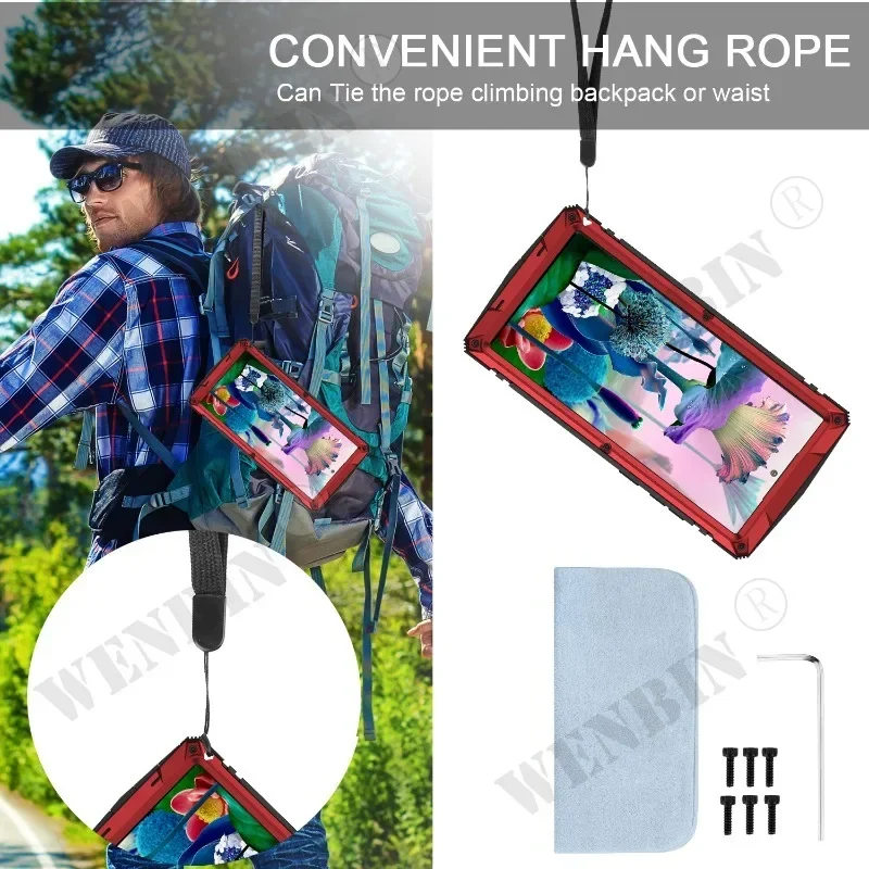 Luxury Case For Samsung S24 S23 S22 Ultra Plus S21 Z Fold Flip 4 3 Rugged Armor 360 Full Phone Metal Aluminum Shockproof Cover