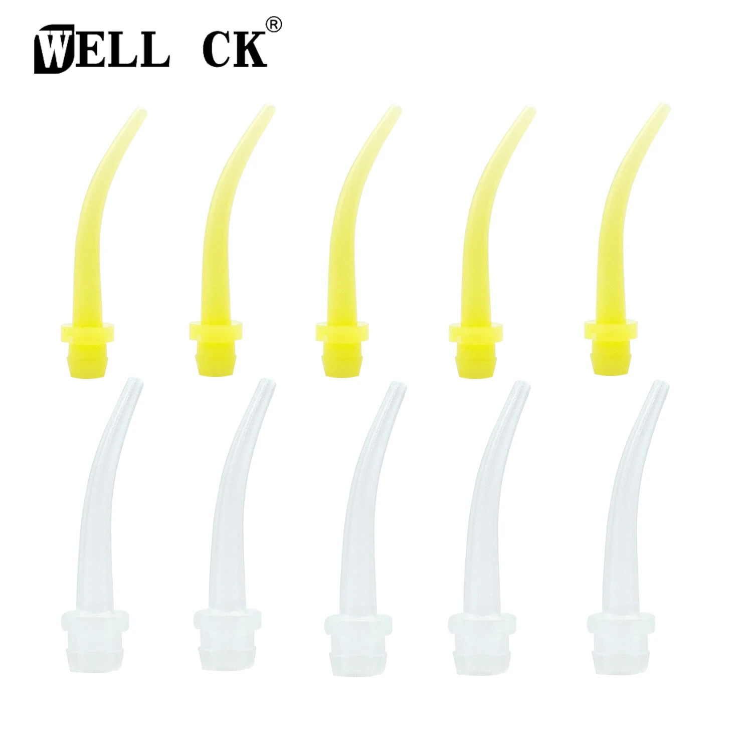 100pcs/lot Dental Materials Intraoral Impression Mixing Tips Intraotal