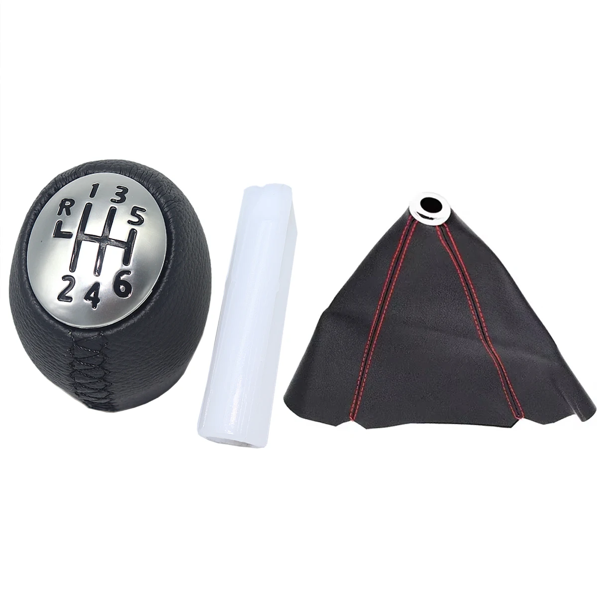 Schaltknauf Stick Stange Hebel Stift Innenhülse Für Renault Laguna II 2001-2005 2007 2008 Leder Handleball Adapter 6 geschwindigkeit – Detail 4
