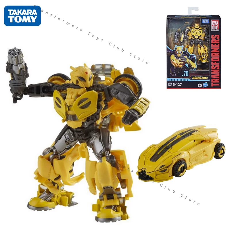 

In Stock Takara Tomy Transformers Classic Movie 6 Enhanced Class D SS70 Bumblebee Action Figures Collecting Model Toy Gift