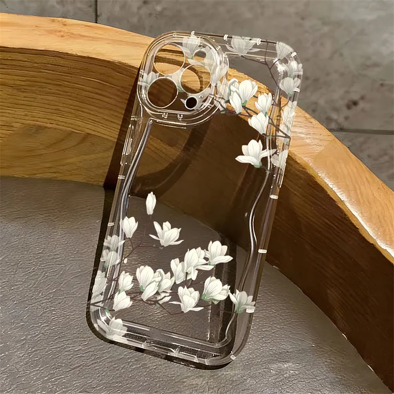 Charming Magnolia Blossom Flower Phone Case