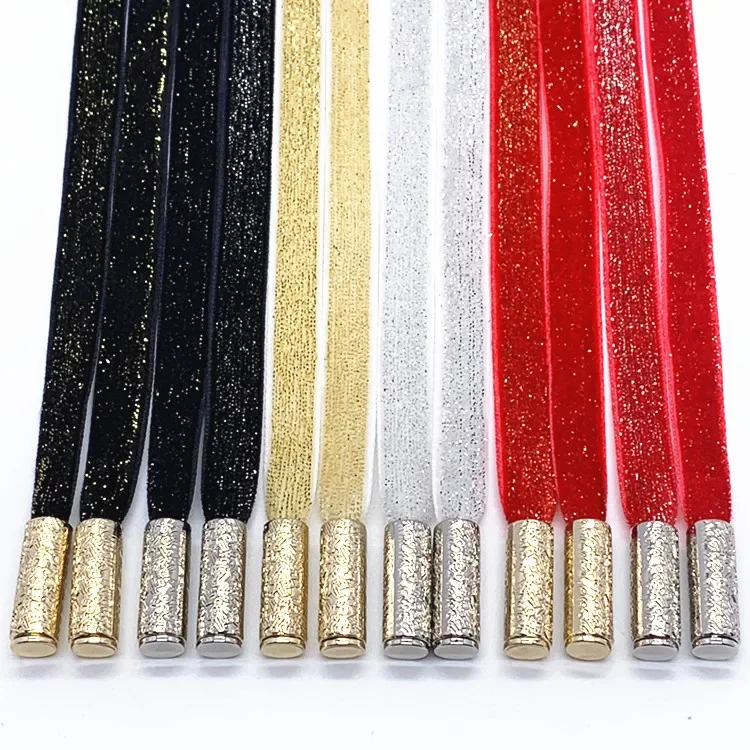 Shiny Waist Drawstring Strap Non elastic Velvet Belt Rope Hoodies Decoration Accessories DIY Sewing Band Supplies 1pcs