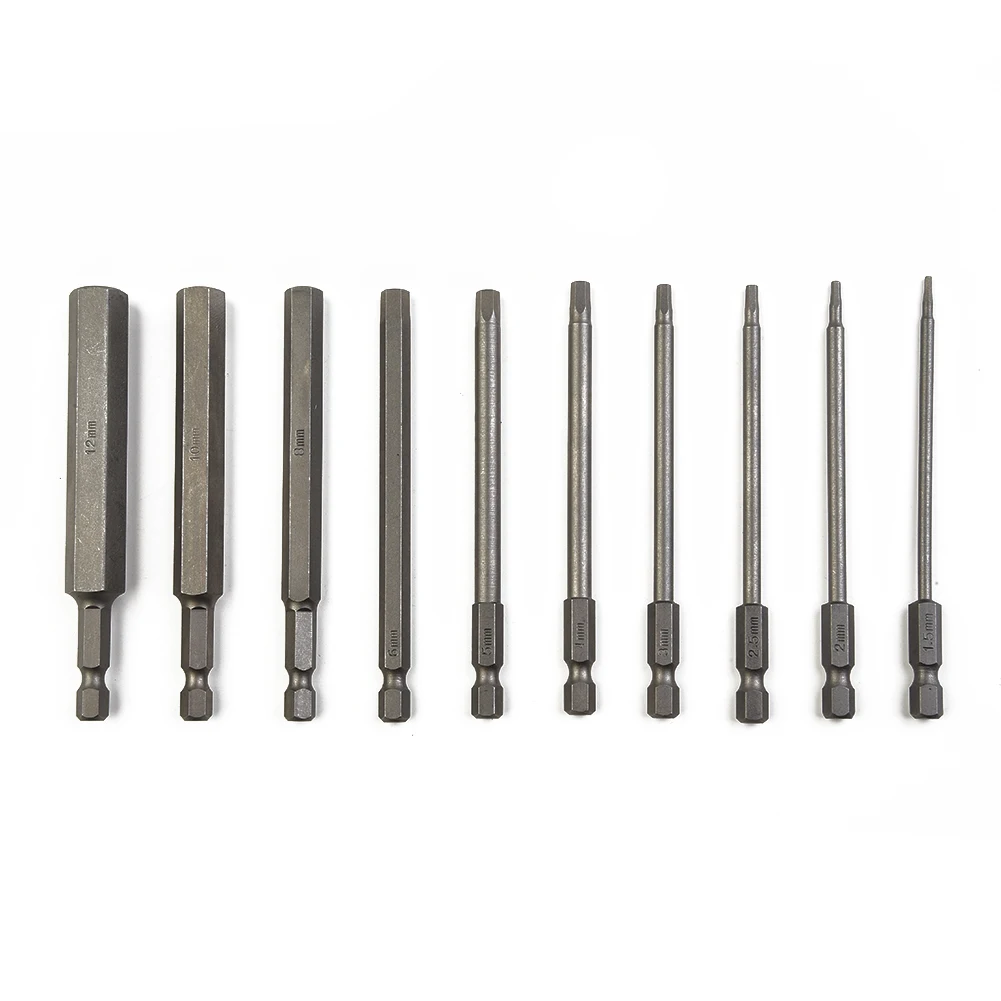 

Hex Shank Screwdriver Bits Easy To Use Practical Components Hex Shank Kits Magnetic Tip Parts Tools High Hardness