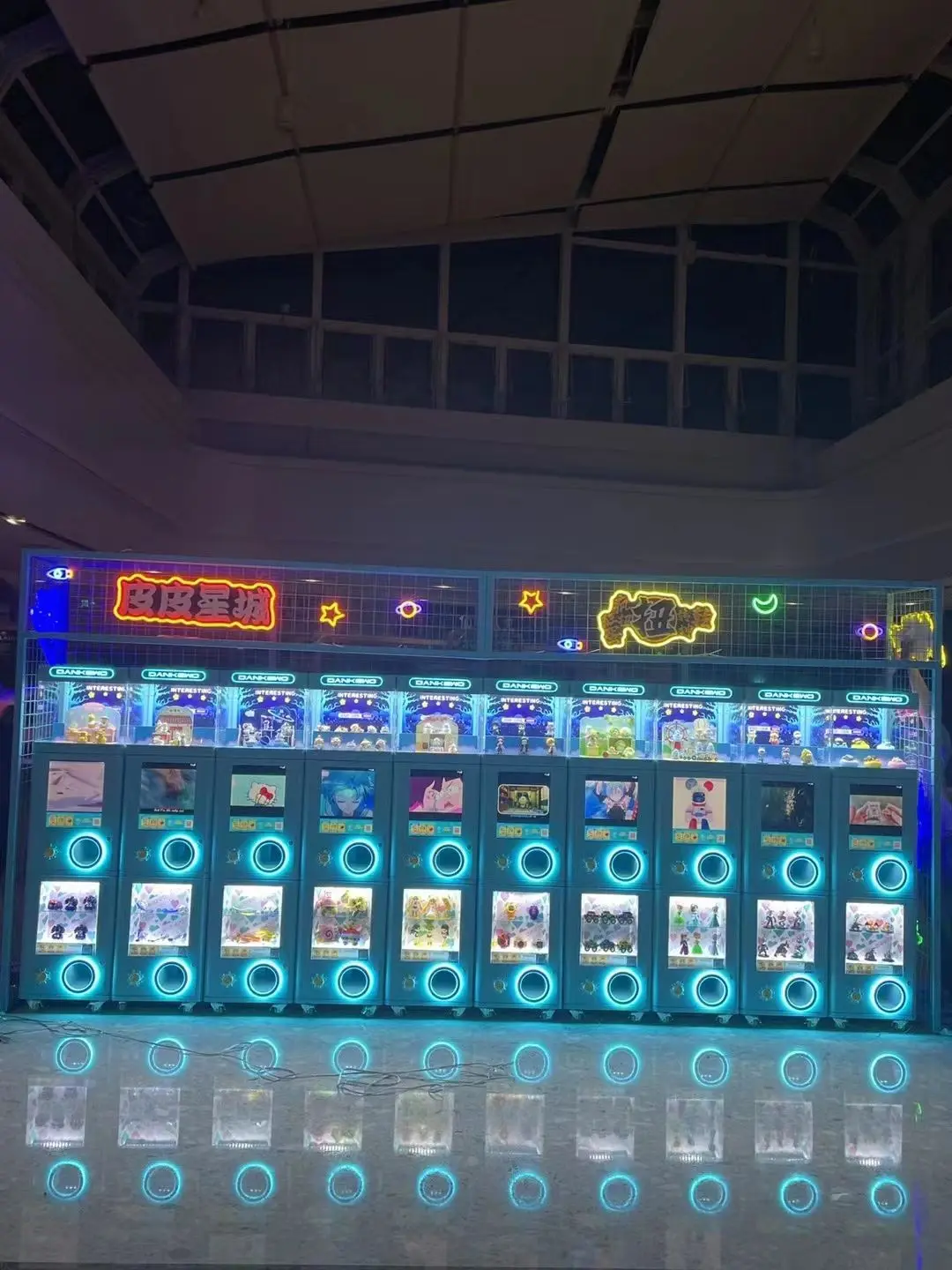 Description Picture 3 of itemPopular Coin-Operated Vending Machine for Kids Gachapon Toy with Balls Twist Game Fun Amusement Machine