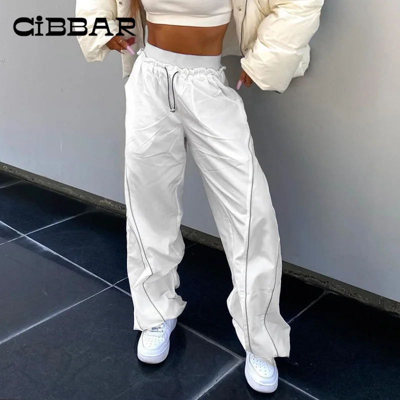 CIBBAR Sportywear Oversized High Waist 