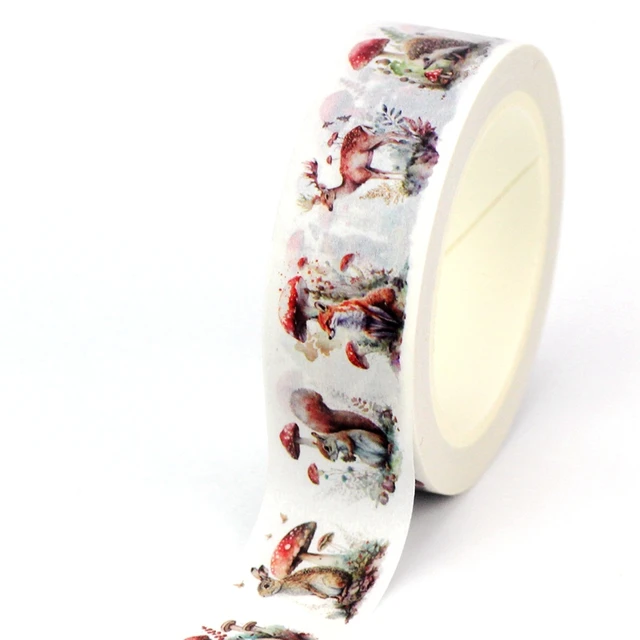 2023 NEW 1PC 10M Decorative Brown Floral Neutral Leaves Washi Tape for  Planner Adhesive Masking Tape Cute Stationery - AliExpress