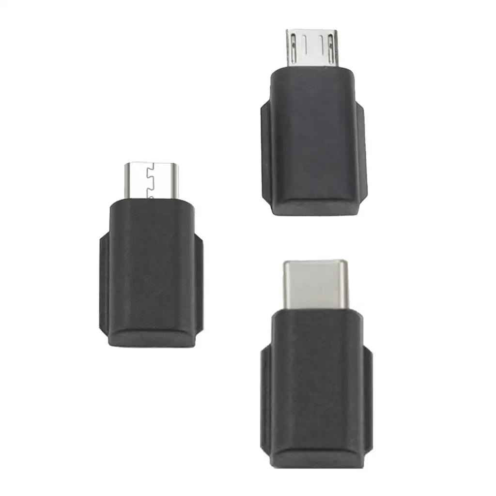 

3x обратный/стандартный разъем Micro-USB Type-C для кармана