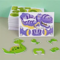 25Pcs 3D Dinosaur Paper Puzzle for Toddler Puzzle Toys, Perfect Gift for Birthdays, Classroom Rewards and Colorful Jar Surprises 1