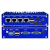 Fanless MINI PC Firewall Appliance Intel Celeron J4125 Soft Router Quad-Cores 4x LAN 2.5G i226V Network Card Pfsense OPNsense 3
