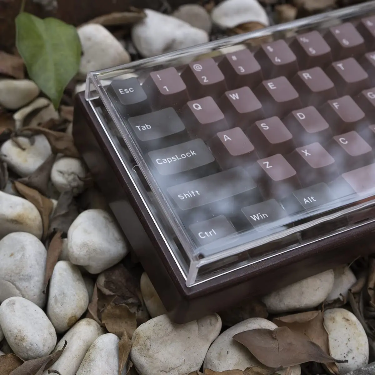 AcrylicKeyboardCoverProtectorThickenedClearMechanicalKeyboard