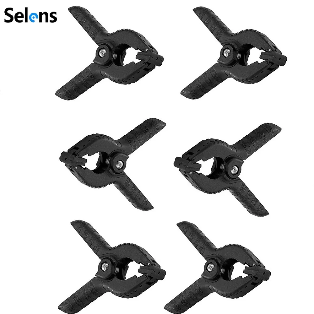 Photography Background Stand Clip Set Photo Studio Elastic Clip Heavy Duty Musli