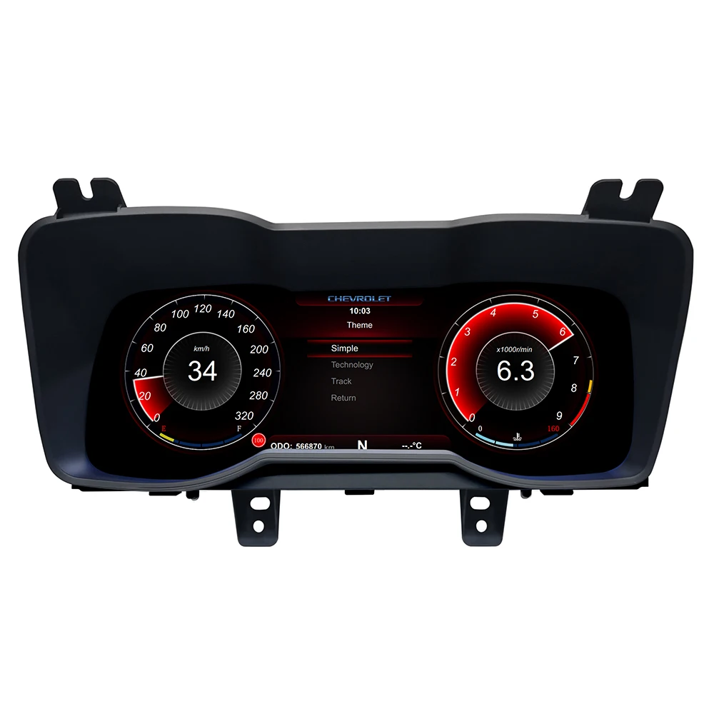 Drimatt 12.3 inch Digital Instrument Cluster Dash Panels FOR Chevrolet Camaro 2011-2015