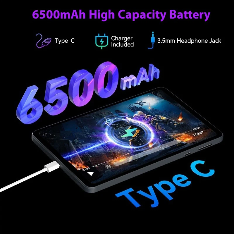 HEADWOLF FPad 6 8.4 inch Andorid 14 tablet 8GB RAM 128GB ROM MTK