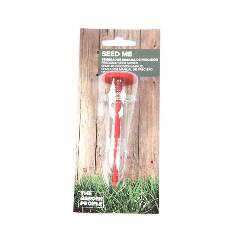 Semeur à Main Pour Jardin - Kit Avec 4 Outils : Semoir à Disque, Transplantoir... Pour Potager, Fleurs, Balcon