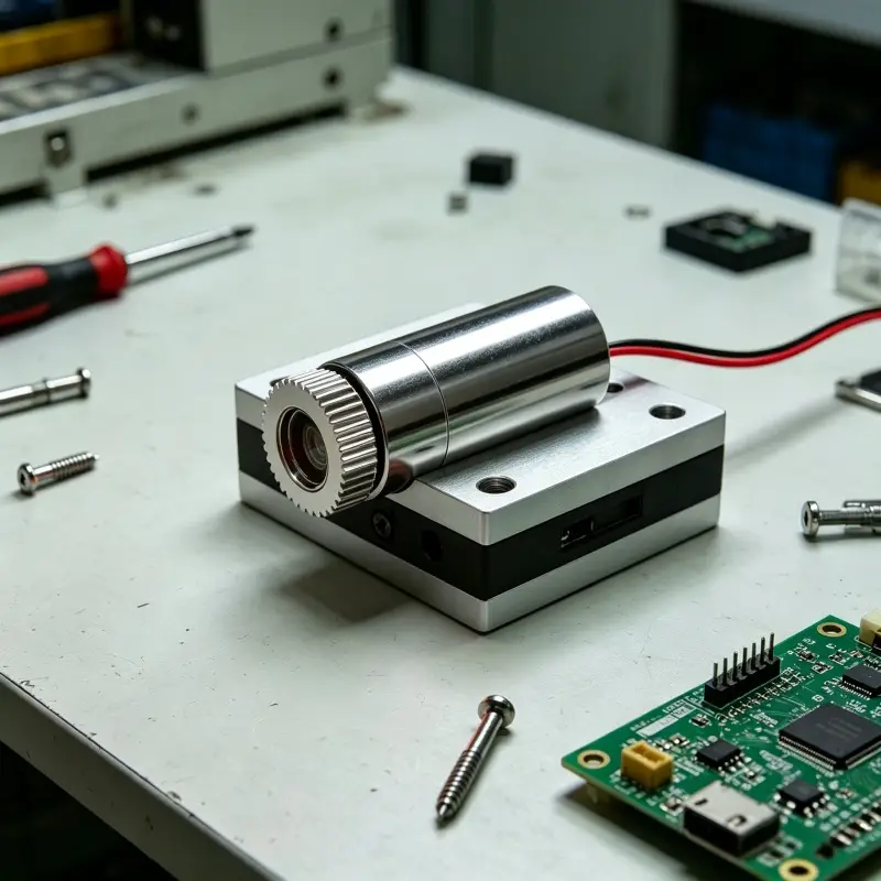 ZhonNa 532nm Green Cross Laser Module DC 3V-5V Line Generator for Wood Stone Cutting Machine Positioning And Alignment - Image 7