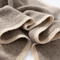 2024 New Fashion Triangle Design Women Cashmere Scarf Shawl Winter Knitted Keep Warm Neck Protection Adult Scarves - Image 3