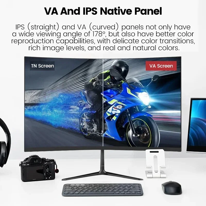 FHD 165Hz ũž , 1920*1080 100% SRGB, 1MS Freesync ӿ ǻ ÷, IPS VA Ŀ ƮƮ ũ, HDMI/DP, 24 ġ