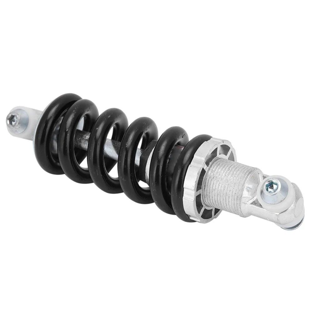 150mm 1500lbs 자전거 충격 흡수 장치 실버&블랙 알루미늄 합금 후방 충격 흡수 장치 간편한 설치 스프링 충격 흡수 장치