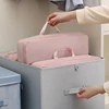 Compression Packing Cube Wardrobe Drawer Puffer Jacket Storage Foldable Luggage Suitcase Organizer Compressed Travel Clothes Bag 3