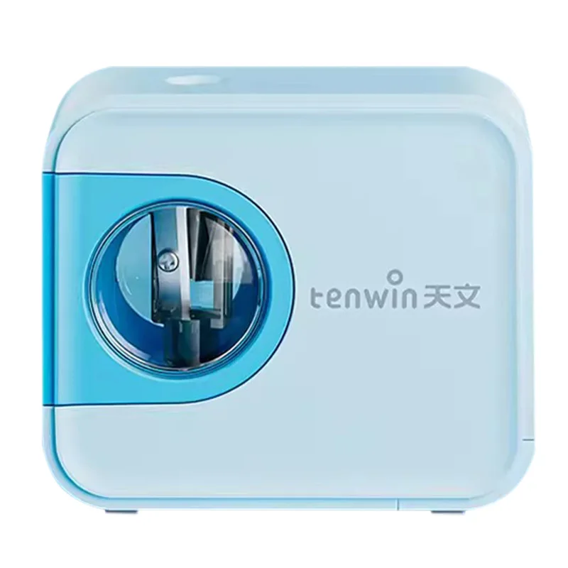 전기 연필 깎이 자동 회전 연필 깎기 기계 창의적인 카메라 디자인 연필 깎이 쓰기 및 학습용