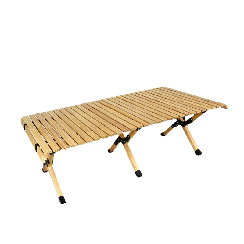 

Egg Roll Table Portable Camping Tables Outdoor Round Picnic Tables Travel Lightweight Folding Camping Hike Picnic Barbecue Table