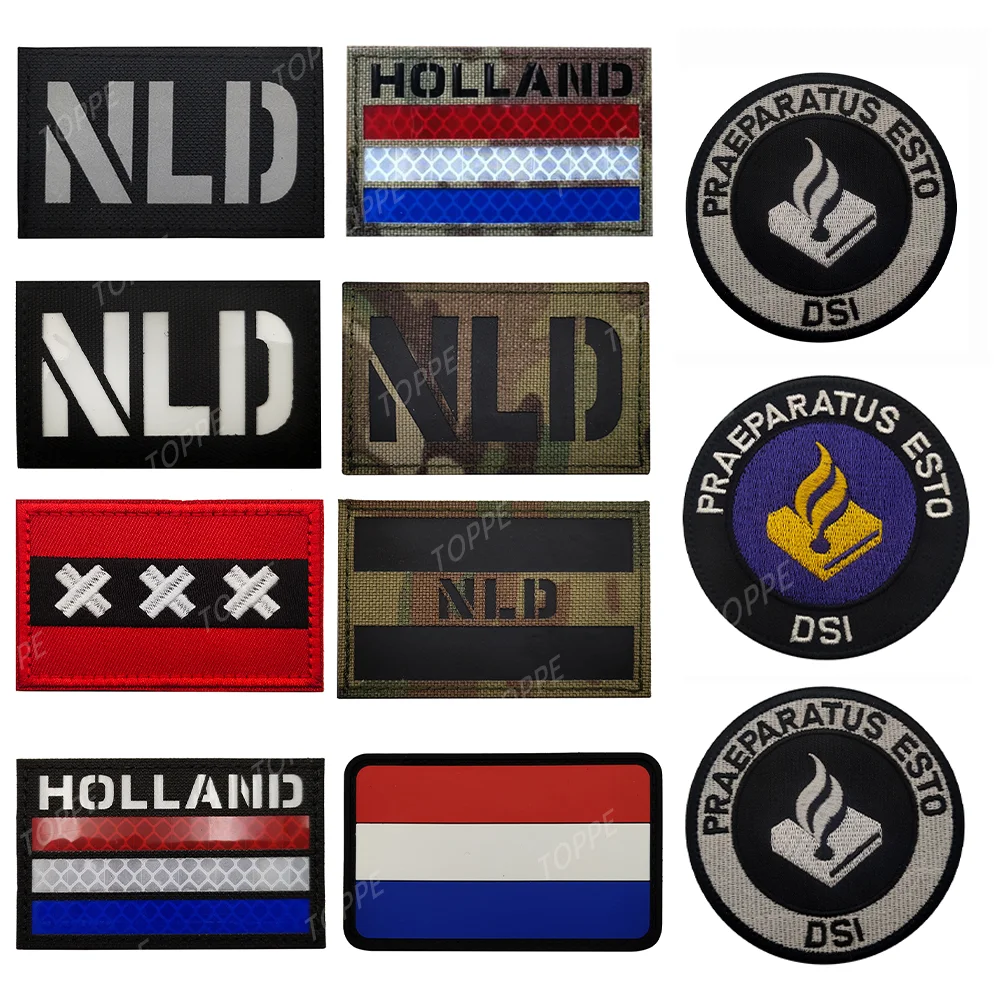 AmsterdamDeNederlandseVlagPatchesNldHollandNationaalEmbleem