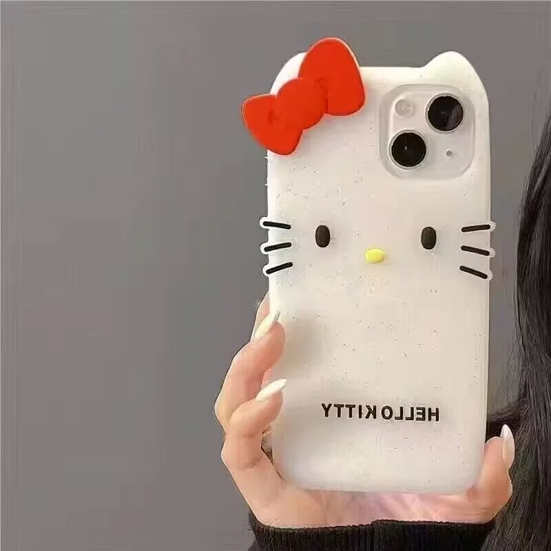 thumbnail image 1 of For Honor 50 60 70 80 90 Bowknot Hello Kitty 3D Cartoon Silicon Soft Phone Case for Huawei P40 P50 P60 Mate 60 40 50 Nova 9 Pro, 1 of 5