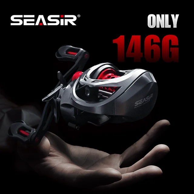 Seasir Mansory Ultralight Baitcasting Reel – 7.3:1 HS Ratio, 11+1 Bearings, Carbon Spools 2