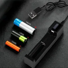 

Suitable for 18650 26650 14500 Lithium Ion Battery 3.7V/4.2V USB Single Slot Smart Multi-Function Charger Socket Accessories