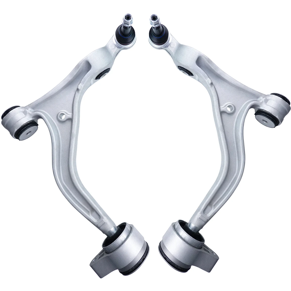 Svenubee Pair of Front Lower Control Arm with Ball Joints Kit Sets for Porsche Panamera 971 2017 2018 2019 2020 2021 2022