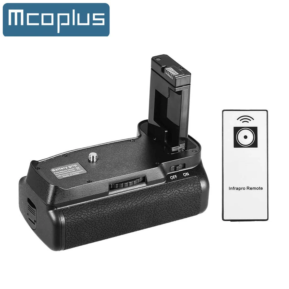 Mcoplus Bg-D3100 Impugnatura Verticale Della Batteria Per Fotocamera Digitale Nikon D3100 D3200 D3300 D5300 Slr As Mb-D31