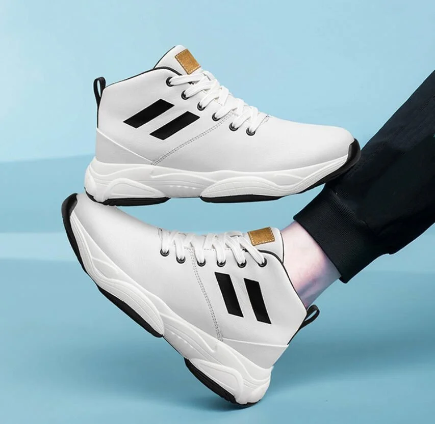 Herren Sneakers Mit Höhenvergrößerung Aus Echtem Leder_voghion.com