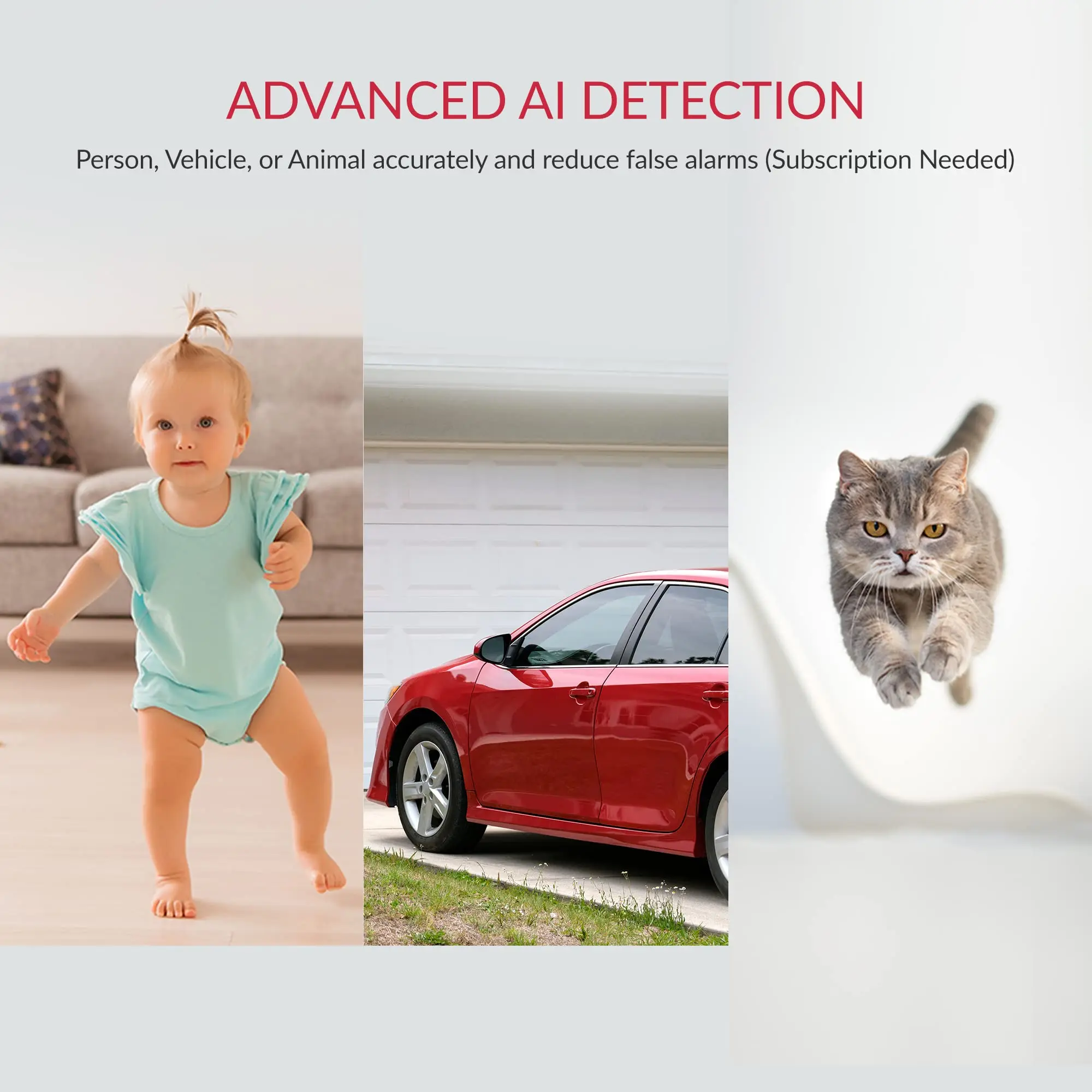 YI 2K Smart Home Security Camera With AI Detection