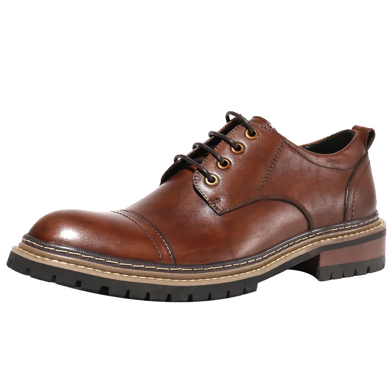 

Italian Men's Dress Shoes Luxury Quality Genuine Leather Designer Handmade Comfortable Black Wedding Social Oxfords Shoes Man