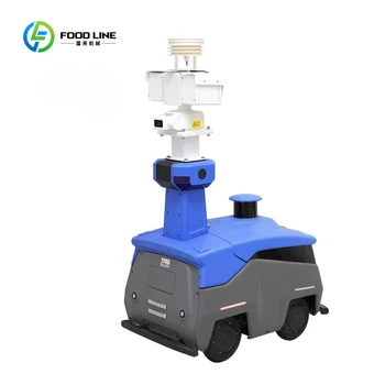 Robot industriali di monitoraggio panoramico esterno personalizzato Robot di pattuglia di sicurezza intelligente per uso nel parco e in fabbrica