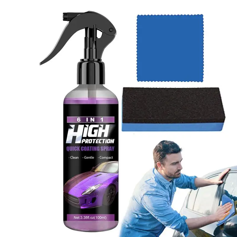 

Car Ceramic Coating spray Quick Detail Spray-Extend Wax Nano Crystal Hydrophobic Layer scratch remover for vehicles accessories