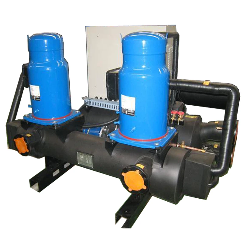 General purpose system logic controller of 2-compressors geothermal heat pump water heater air conditioners is powerful function