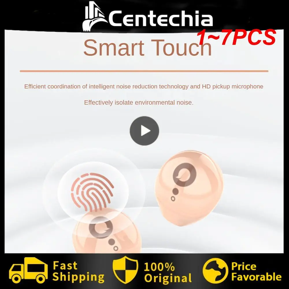 

Невидимые наушники-вкладыши, 1-7 шт., миниатюрные беспроводные Микронаушники для сна, маленькие и маленькие, с шумоподавлением, для сна