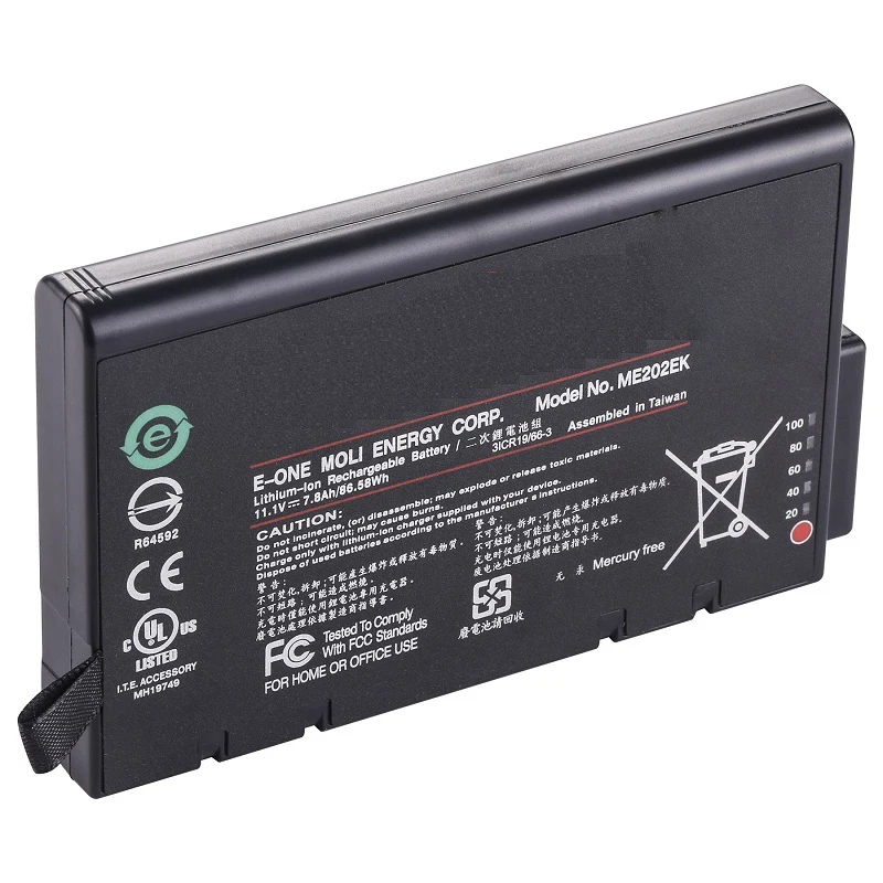 

Factory Direct Sales 10.8 V 7800 mAh ME202EK ME202KMD Battery compatible For G60 G70 G80 Medical Battery