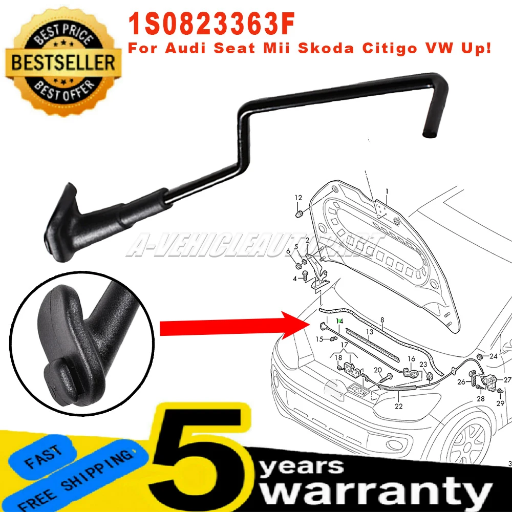 Skoda Citigo Originele Rubberen matten (1ST061541A) Mii Up