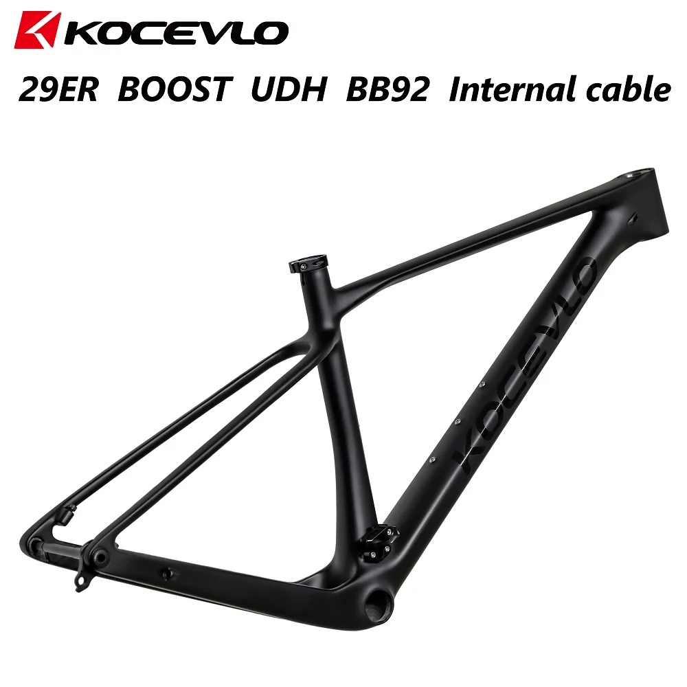 KOCEVLO carbon mountain bike frame MODEL 29er UDH hanger Boost 12x148mm full internal routing MTB carbon construction